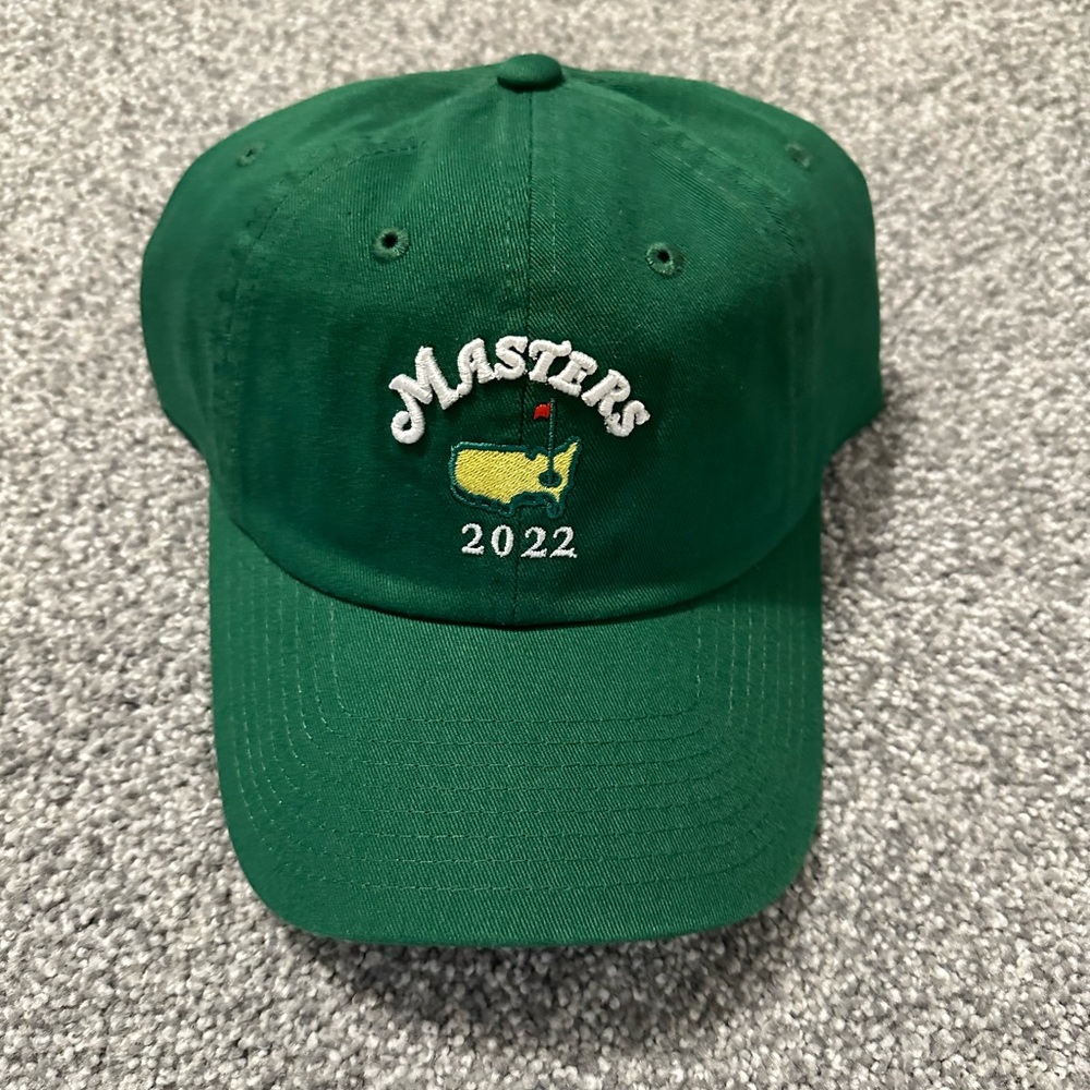2022 Masters Golf Hat Dated Green